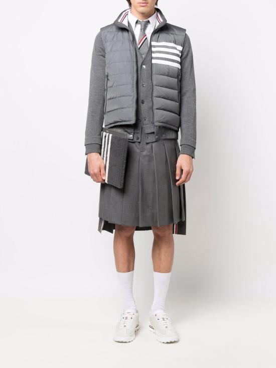  톰브라운 폴리 트윌 다운 4바 스키 베스트 MVD024X 07259 035 - THOM BROWNE