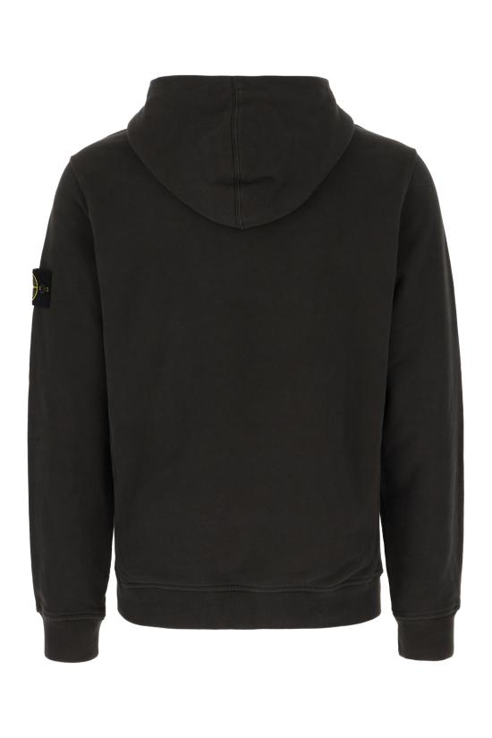 스톤 아일랜드 후드 티셔츠 811560820V0062 LEAD GREY DOM - STONE ISLAND