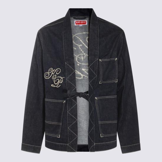  겐조 기모노 데님 자켓 FE65DV1426A1DM DOM