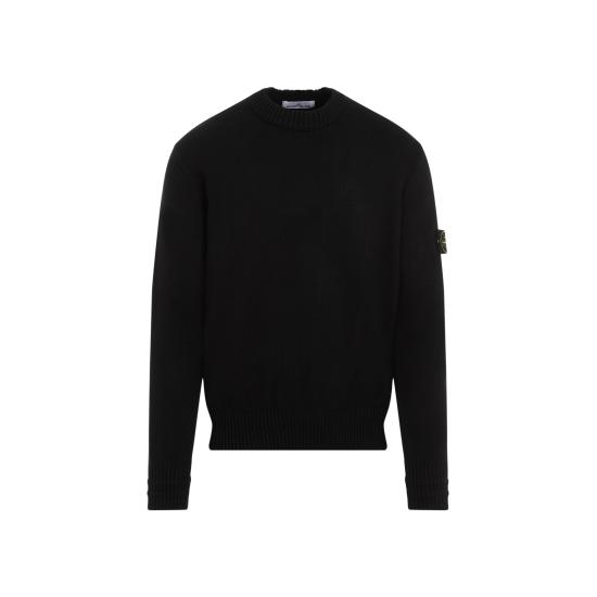  스톤 아일랜드 스웨터 8115506A2 V0029 BLACK DOM - STONE ISLAND