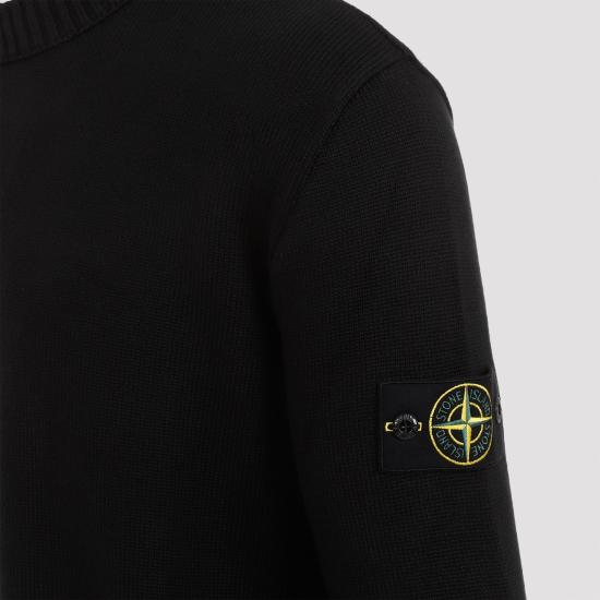  스톤 아일랜드 스웨터 8115506A2 V0029 BLACK DOM - STONE ISLAND