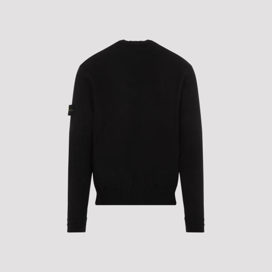  스톤 아일랜드 스웨터 8115506A2 V0029 BLACK DOM - STONE ISLAND