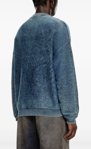  디젤 긴팔 티셔츠 A154760AJCY8AT DENIM DOM - DIESEL