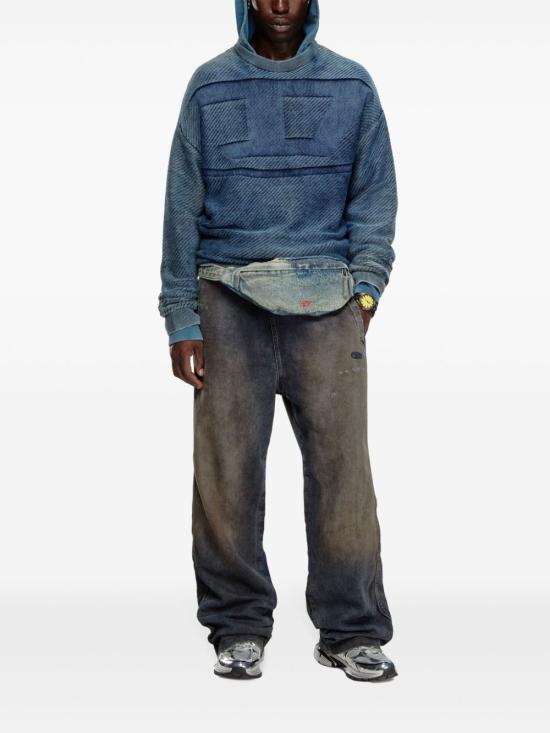  디젤 긴팔 티셔츠 A154760AJCY8AT DENIM DOM - DIESEL