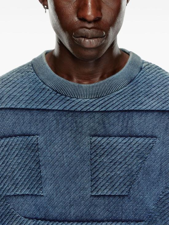  디젤 긴팔 티셔츠 A154760AJCY8AT DENIM DOM - DIESEL