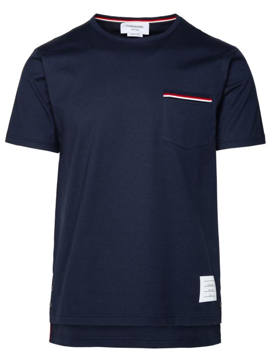 25SS 톰브라운 RWB 트림 포켓 MJS010A01454415 NAVY DOM