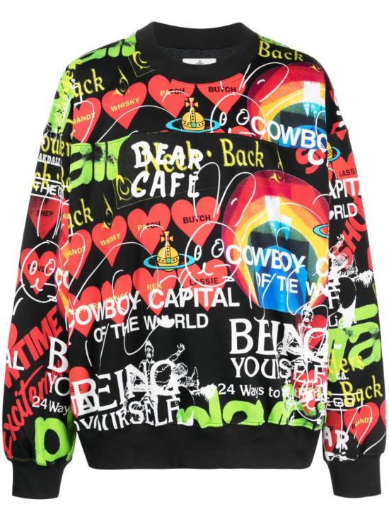  비비안웨스트우드 긴팔 티셔츠 2I010008J005BO301 DOM