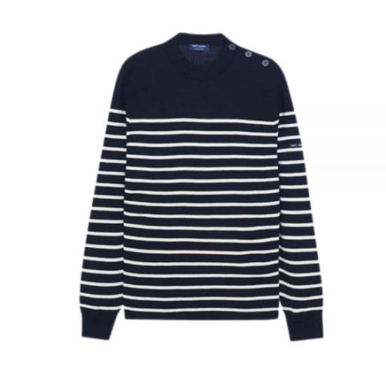  세인트제임스 긴팔 티셔츠 7120 KH NAVY ECUME DOM