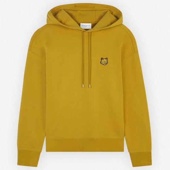  메종키츠네 볼드 폭스 헤드 패치 오버사이즈 후드 LM00705KM0001P760 TRENCH DOM