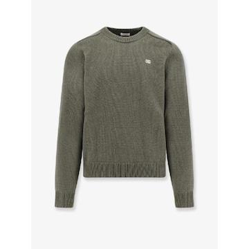  셀린느 트리옹프 로고 자수 크루넥 스웨터 2AC85048T15KH KHAKI DOM