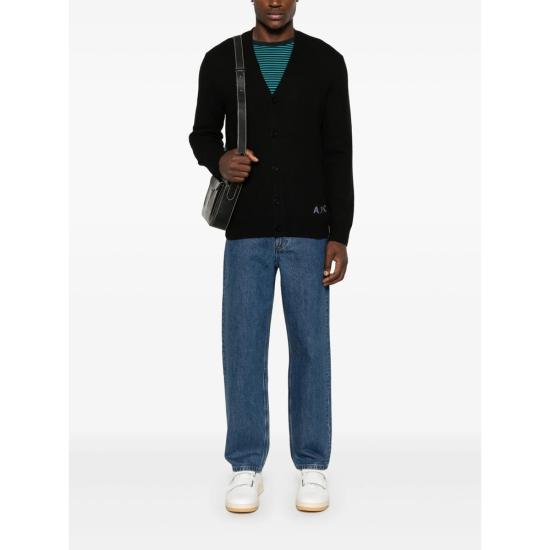 25FW 아페쎄 스웨터 WVBDKH22305LZZ BLACK DOM - A.P.C.