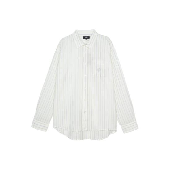  스투시 긴팔 셔츠 1110317WHITE DOM