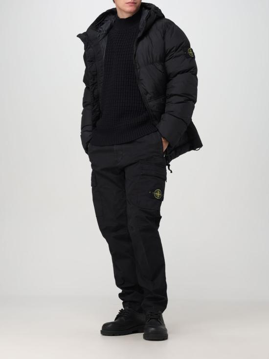  스톤 아일랜드 스웨터 8115537D5V0029 BLACK DOM - STONE ISLAND