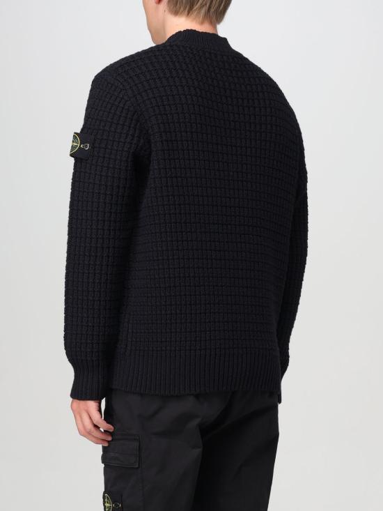  스톤 아일랜드 스웨터 8115537D5V0029 BLACK DOM - STONE ISLAND