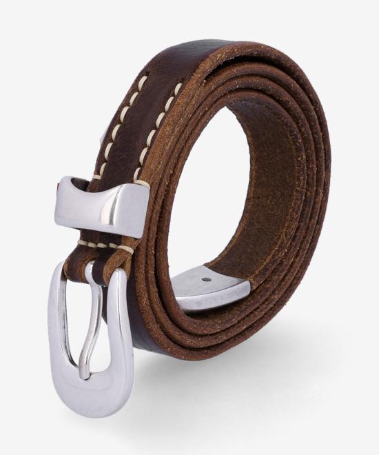 25FW 아워레가시 레귤러 벨트 A2208BBR BROWN DOM