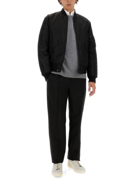  띠어리 봄버 자켓 N0877402001 BLACK DOM - THEORY