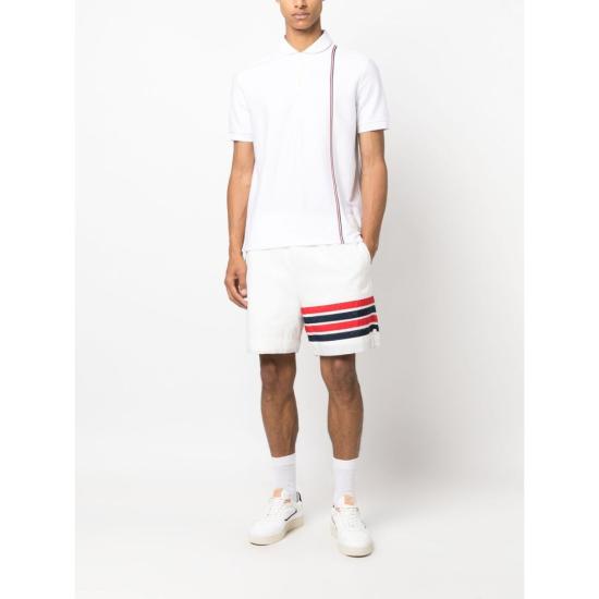  톰브라운 폴로 티셔츠 MJP196AJ0138100 WHITE DOM - THOM BROWNE