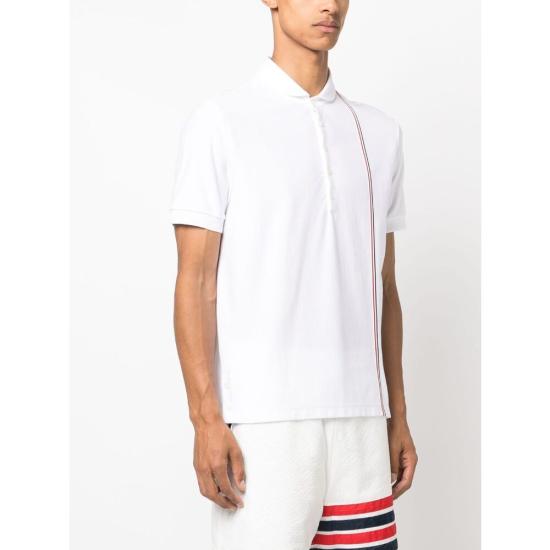  톰브라운 폴로 티셔츠 MJP196AJ0138100 WHITE DOM - THOM BROWNE