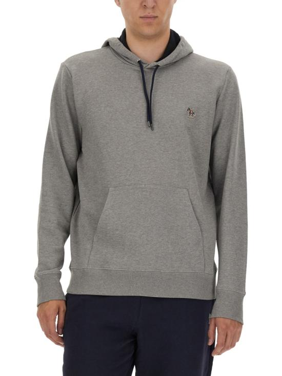 25FW 폴 스미스 후드 티셔츠 M2R284SKZEBRA72 GRAY DOM - PAUL SMITH