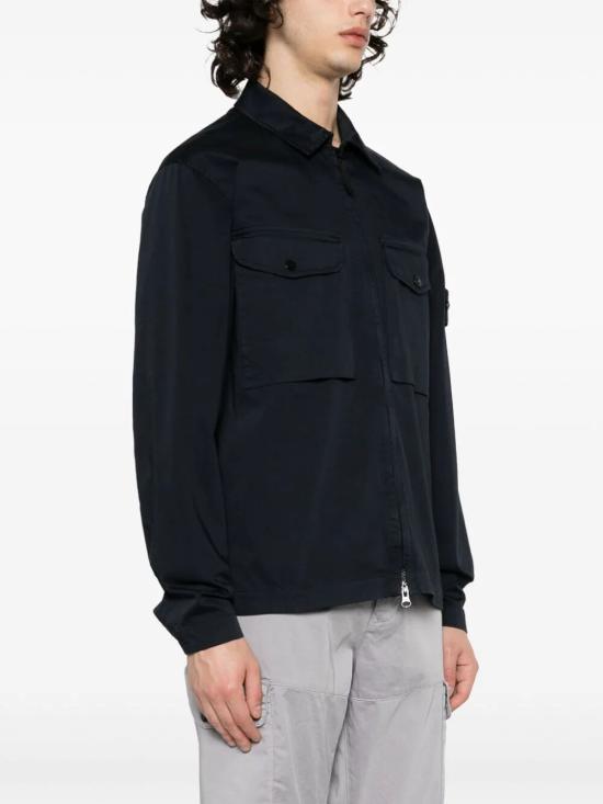 스톤 아일랜드 자켓 801510812V0020 NAVY BLUE DOM - STONE ISLAND