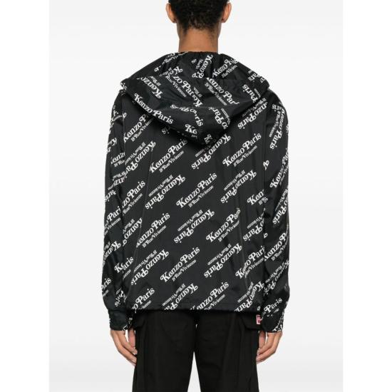  겐조 자켓 FE55BL1639NU99 BLACK DOM - KENZO