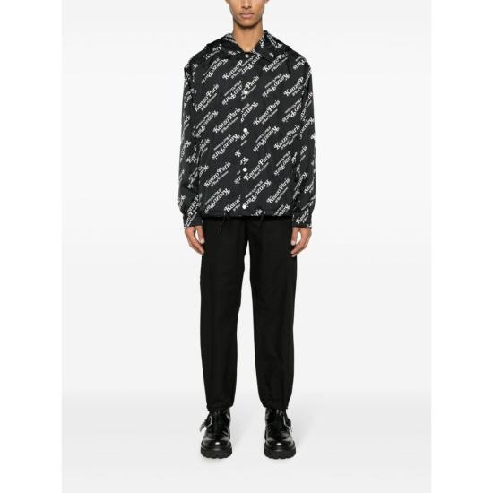  겐조 자켓 FE55BL1639NU99 BLACK DOM - KENZO