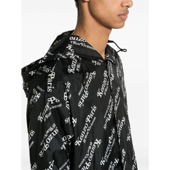  겐조 자켓 FE55BL1639NU99 BLACK DOM - KENZO