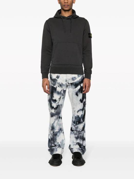  스톤 아일랜드 후드 티셔츠 801564151V0065 DARK GREY DOM - STONE ISLAND