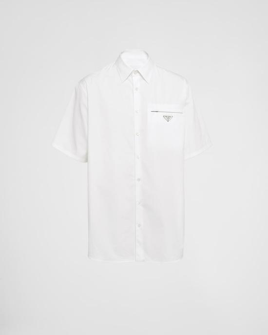  프라다 긴팔 셔츠 UCS5031XV2F0009 WHITE DOM