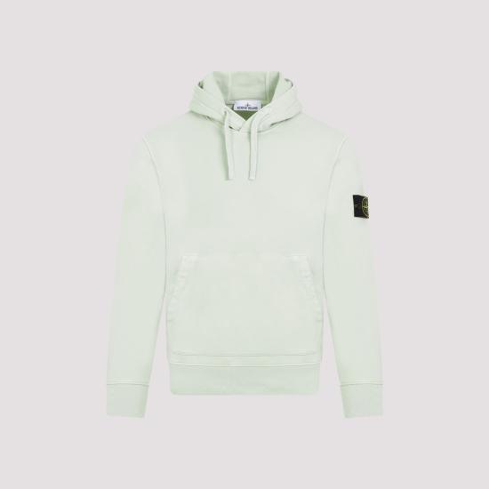  스톤 아일랜드 후드 티셔츠 801564151V0051 PISTACHIO DOM