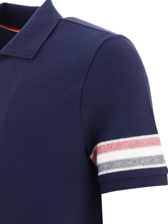  톰브라운 폴로 티셔츠 MJP169AJ0046415 NAVY DOM - THOM BROWNE