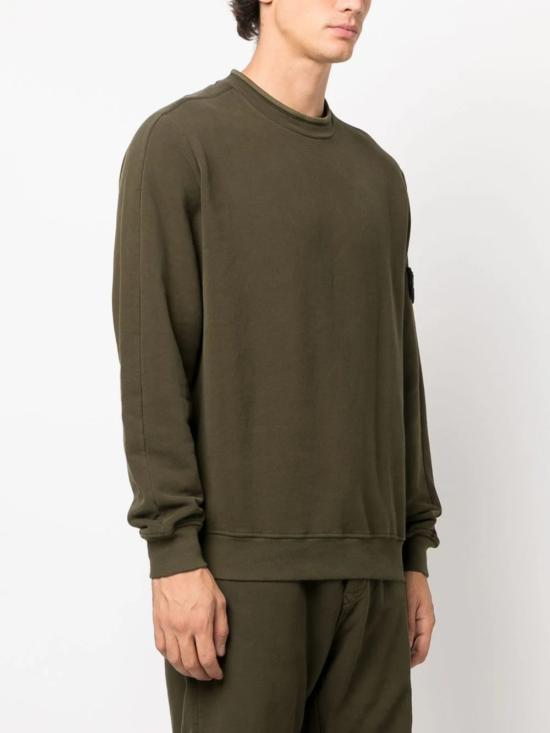  스톤 아일랜드 긴팔 티셔츠 791561352V0058 OLIVE DOM - STONE ISLAND