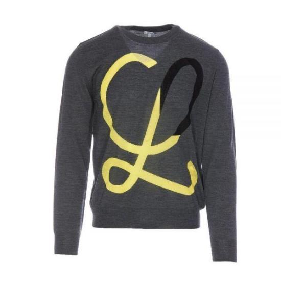  로에베 스웨터 H526Y14KDJ1145 GREY YELLOW DOM