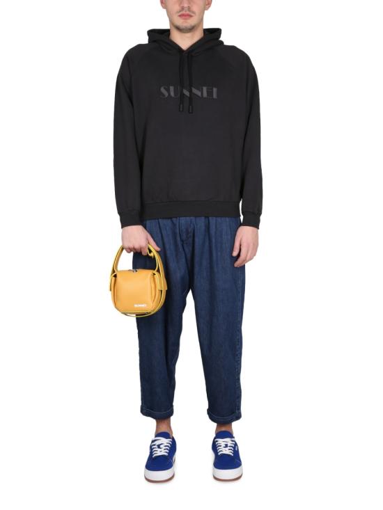  써네이 후드 티셔츠 CRTWXJER043 JER010 001 BLACK DOM - SUNNEI