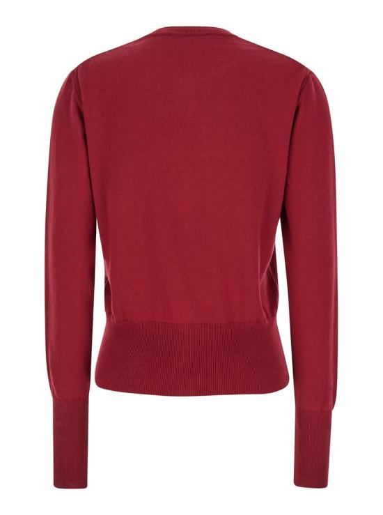  비비안웨스트우드 BEA 베아 니트 가디건 1803002PY001VI409 WINE DOM - VIVIENNE WESTWOOD