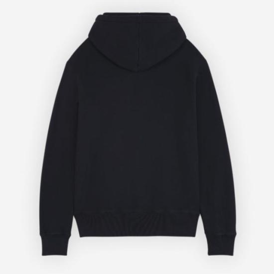  메종키츠네 후드 티셔츠 MW00704KM0307 P199 BLACK DOM - MAISON KITSUNE
