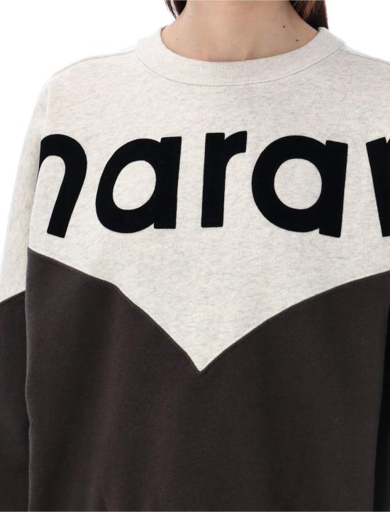 25SS 이자벨마랑 긴팔 티셔츠 SW0006FAA1M08E02FK FADED BLACK DOM - ISABEL MARANT