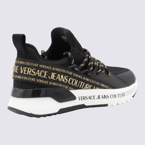  베르사체 스니커즈 77VA3SA8ZS908G89 BLACK GOLD DOM - VERSACE