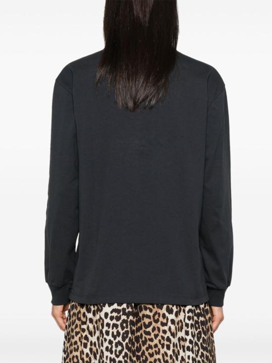  가니 긴팔 티셔츠 T4025252 PHANTOM DOM - GANNI