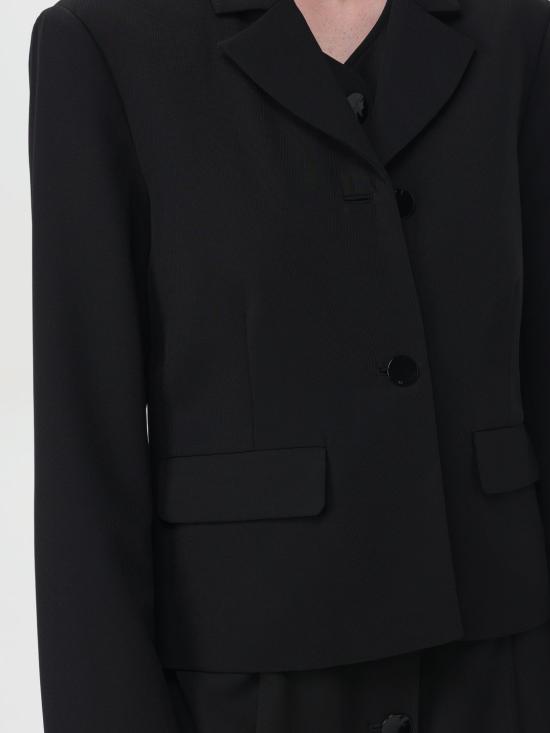  가니 수트 자켓 F9222099 BLACK DOM - GANNI