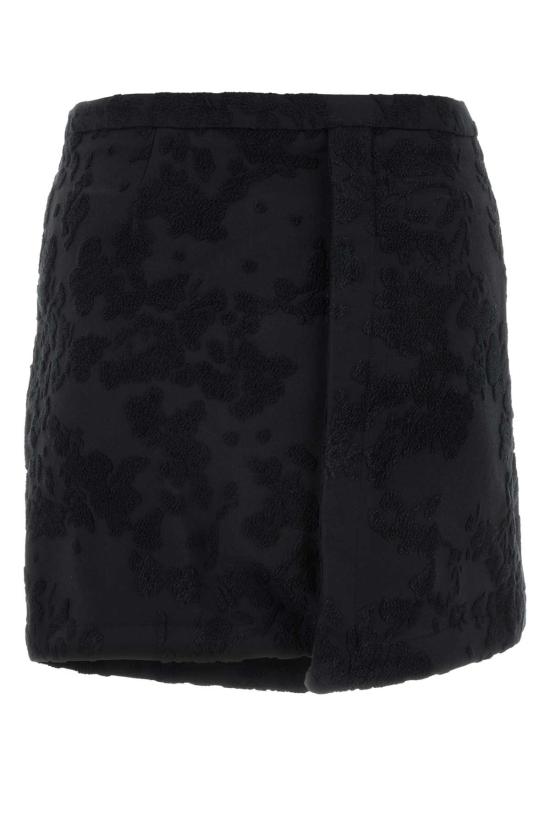  가니 숏 스커트 F9275099 BLACK DOM - GANNI