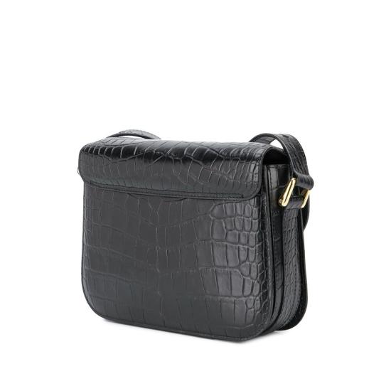  아페쎄 크로스백 PXBLJF61413LZZ Black - A.P.C.