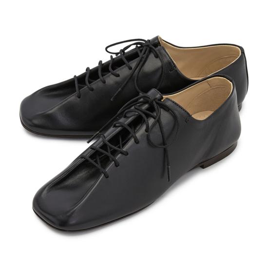 25SS 르메르 플랫 슈즈 FO0058LL0023999 BLACK DOM