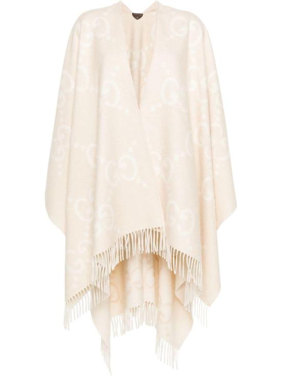  구찌 리버시블 점보 GG 캐시미어 케이프 7743084GABX9877 DOM