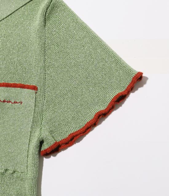  자크뮈스 가디건 231KN1812256550 GREEN DOM - JACQUEMUS