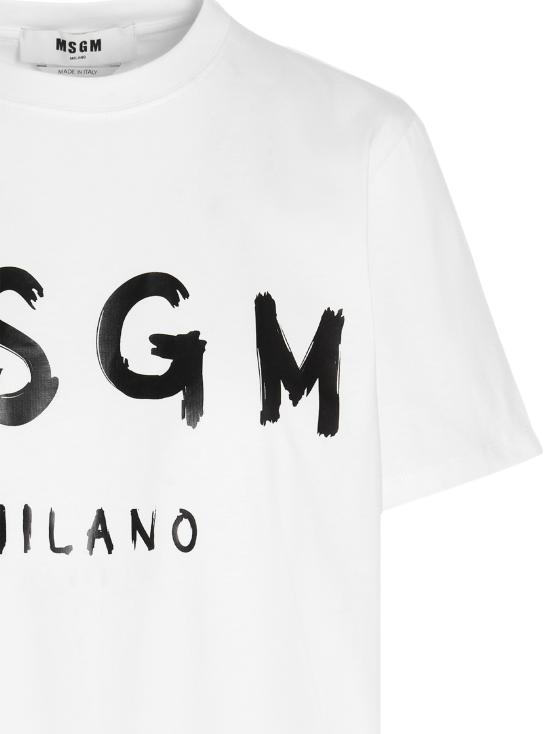 25SS 엠에스지엠 반팔 티셔츠 2000MDM51020000201 WHITE DOM - MSGM