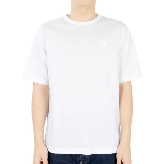  아크네 스튜디오 반팔 티셔츠 CL0206183 OPTIC WHITE DOM