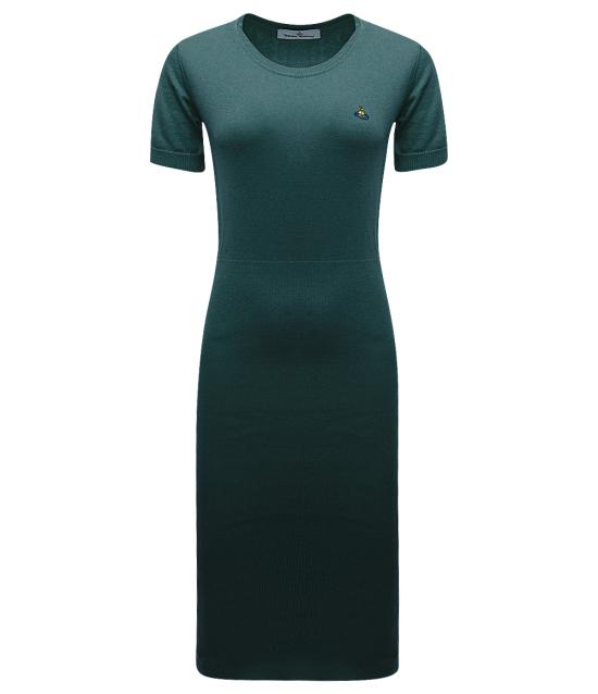  비비안웨스트우드 미디 원피스 18010004Y000EM406 EMERALD DOM