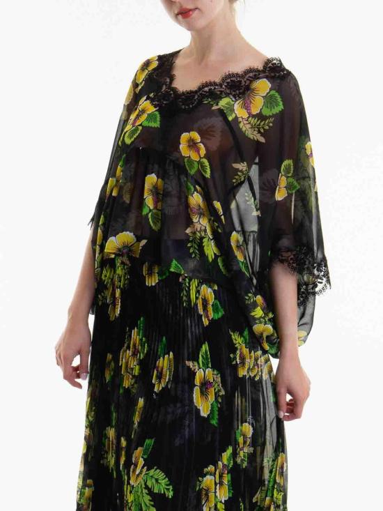 24FW 에르마노 설비노 블라우스 D44EK053EC9MF338 Black - ERMANNO SCERVINO