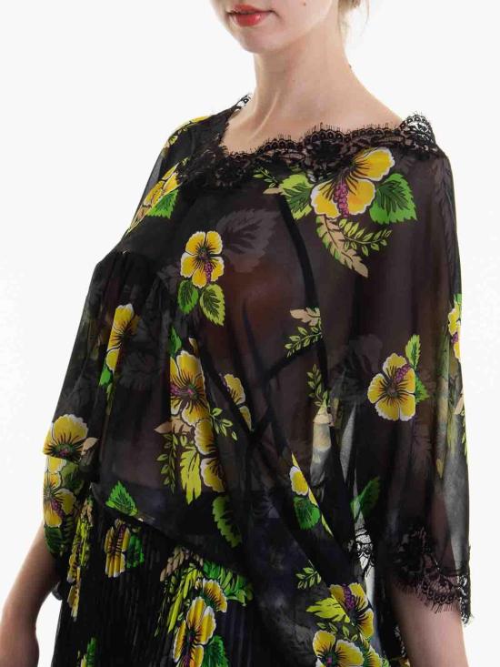 24FW 에르마노 설비노 블라우스 D44EK053EC9MF338 Black - ERMANNO SCERVINO